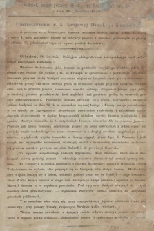 Gazeta Lwowska. 1859, nr 89, Dodatek Nadzwyczajny