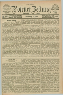 Posener Zeitung. Jg.99, Nr. 390 (8 Juni 1892) - Mittag=Ausgabe.