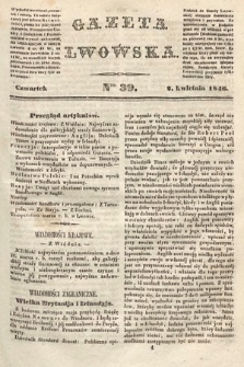 Gazeta Lwowska. 1846, nr 39