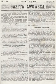 Gazeta Lwowska. 1866, nr 111