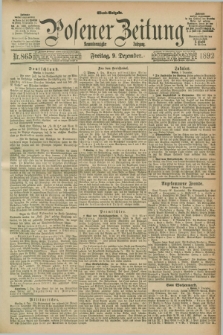Posener Zeitung. Jg.99, Nr. 865 (9 Dezember 1892) - Abend=Ausgabe.