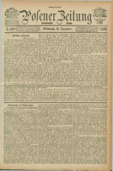 Posener Zeitung. Jg.99, Nr. 908 (28 Dezember 1892) - Mittag=Ausgabe.