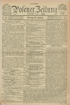 Posener Zeitung. Jg.100, Nr. 38 (16 Januar 1893) - Mittag=Ausgabe.