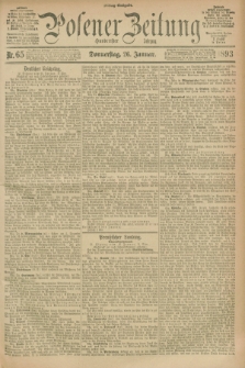 Posener Zeitung. Jg.100, Nr. 65 (26 Januar 1893) - Mittag=Ausgabe.