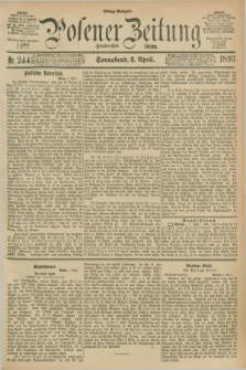 Posener Zeitung. Jg.100, Nr. 244 (8 April 1893) - Mittag=Ausgabe.