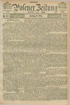 Posener Zeitung. Jg.100, Nr. 328 (12 Mai 1893) - Mittag=Ausgabe.