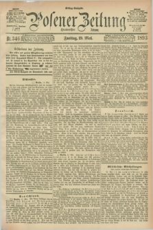 Posener Zeitung. Jg.100, Nr. 346 (19 Mai 1893) - Mittag=Ausgabe.