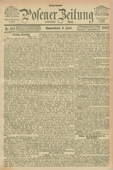 Posener Zeitung. Jg.100, Nr. 381 (3 Juni 1893) - Mittag=Ausgabe.