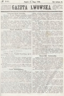 Gazeta Lwowska. 1866, nr 114