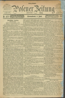 Posener Zeitung. Jg.100, Nr. 453 (1 Juli 1893) - Mittag=Ausgabe.