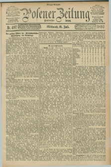 Posener Zeitung. Jg.100, Nr. 497 (19 Juli 1893) - Morgen=Ausgabe. + dod.