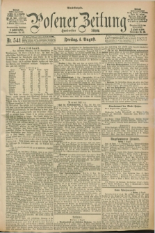 Posener Zeitung. Jg.100, Nr. 541 (4 August 1893) - Abend=Ausgabe.
