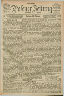 Posener Zeitung. Jg.100, Nr. 720 (13 Oktober 1893) - Mittag=Ausgabe.