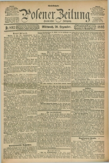 Posener Zeitung. Jg.100, Nr. 892 (20 Dezember 1893)