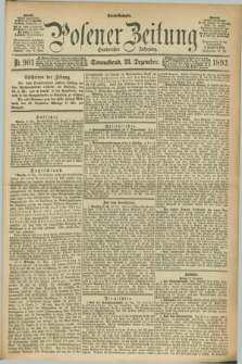 Posener Zeitung. Jg.100, Nr. 901 (23 Dezember 1893)