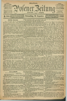 Posener Zeitung. Jg.100, Nr. 906 (28 Dezember 1893)