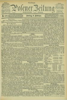 Posener Zeitung. Jg.101, Nr. 101 (9 Februar 1894)