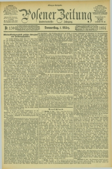 Posener Zeitung. Jg.101, Nr. 150 (1 März 1894) + dod.