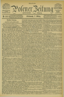 Posener Zeitung. Jg.101, Nr. 166 (7 März 1894) - Mittag=Ausgabe.