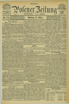 Posener Zeitung. Jg.101, Nr. 179 (12 März 1894)