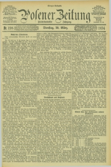Posener Zeitung. Jg.101, Nr. 198 (20 März 1894) + dod.