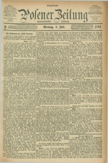 Posener Zeitung. Jg.101, Nr. 452 (2 Juli 1894) - Mittag=Ausgabe.