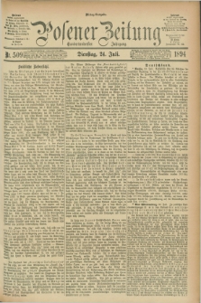 Posener Zeitung. Jg.101, Nr. 509 (24 Juli 1894) - Mittag=Ausgabe.