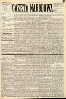 Gazeta Narodowa. 1875, nr 156