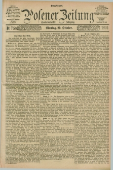 Posener Zeitung. Jg.101, Nr. 758 (29 Oktober 1894) - Mittag=Ausgabe.