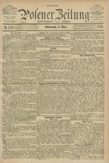 Posener Zeitung. Jg.102, Nr. 320 (8 Mai 1895) - Abend=Ausgabe.