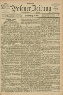 Posener Zeitung. Jg.102, Nr. 323 (9 Mai 1895) - Abend=Ausgabe.