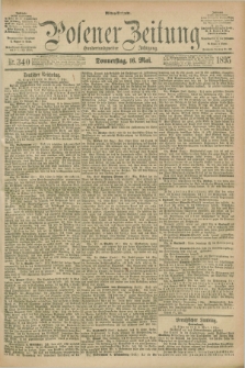 Posener Zeitung. Jg.102, Nr. 340 (16 Mai 1895) - Mittag=Ausgabe.