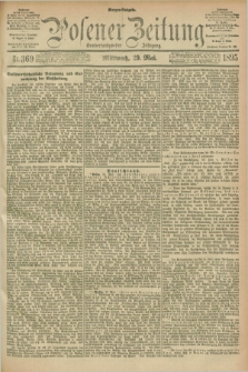 Posener Zeitung. Jg.102, Nr. 369 (29 Mai 1895) - Morgen=Ausgabe. + dod.