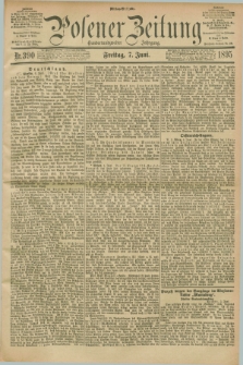 Posener Zeitung. Jg.102, Nr. 390 (7 Juni 1895) - Mittag=Ausgabe.