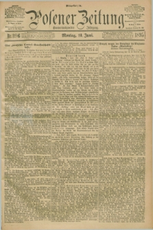 Posener Zeitung. Jg.102, Nr. 396 (10 Juni 1895) - Mittag=Ausgabe.