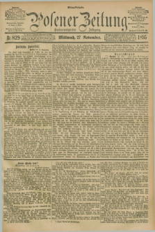 Posener Zeitung. Jg.102, Nr. 829 (27 November 1895) - Mittag=Ausgabe.