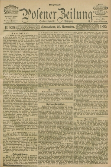 Posener Zeitung. Jg.102, Nr. 838 (30 November 1895) - Mittag=Ausgabe.
