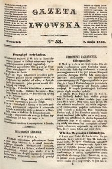 Gazeta Lwowska. 1846, nr 53
