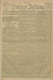 Posener Zeitung. Jg.102, Nr. 869 (12 Dezember 1895) - Abend=Ausgabe.