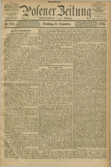 Posener Zeitung. Jg.102, Nr. 908 (31 Dezember 1895) - Morgen=Ausgabe. + dod.