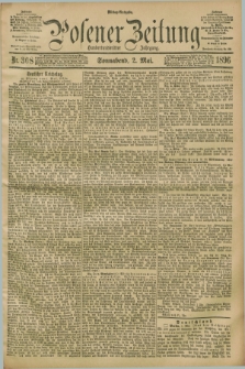 Posener Zeitung. Jg.103, Nr. 308 (2 Mai 1896) - Mittag=Ausgabe.