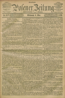 Posener Zeitung. Jg.103, Nr. 317 (6 Mai 1896) - Mittag=Ausgabe.