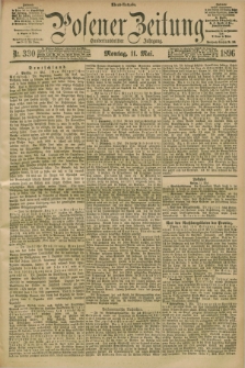 Posener Zeitung. Jg.103, Nr. 330 (11 Mai 1896) - Abend=Ausgabe.