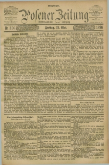 Posener Zeitung. Jg.103, Nr. 356 (22 Mai 1896) - Mittag=Ausgabe.