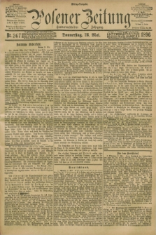 Posener Zeitung. Jg.103, Nr. 367 (28 Mai 1896) - Mittag=Ausgabe.