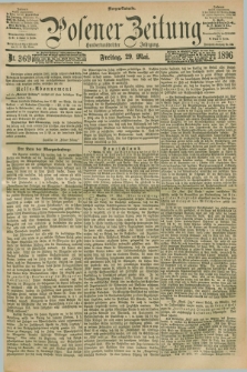 Posener Zeitung. Jg.103, Nr. 369 (29 Mai 1896) - Morgen=Ausgabe. + dod.