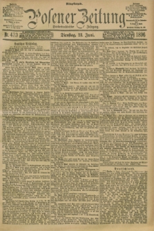 Posener Zeitung. Jg.103, Nr. 433 (23 Juni 1896) - Mittag=Ausgabe.