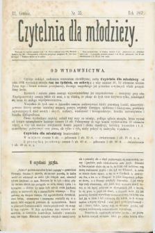 Czytelnia dla Młodzieży. [T.2], nr 35 (11 grudnia 1861)