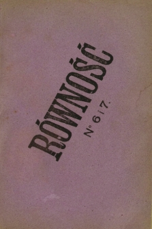 Równość = Égalité : czasopismo socyjalistyczne. R.1, No 6 i 7 (marzec, kwiecień 1880)