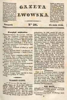 Gazeta Lwowska. 1846, nr 56
